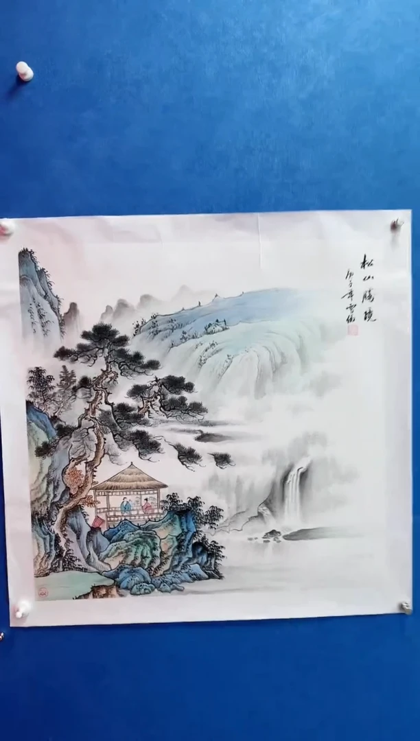 国画李雪傲-书法-绘画1