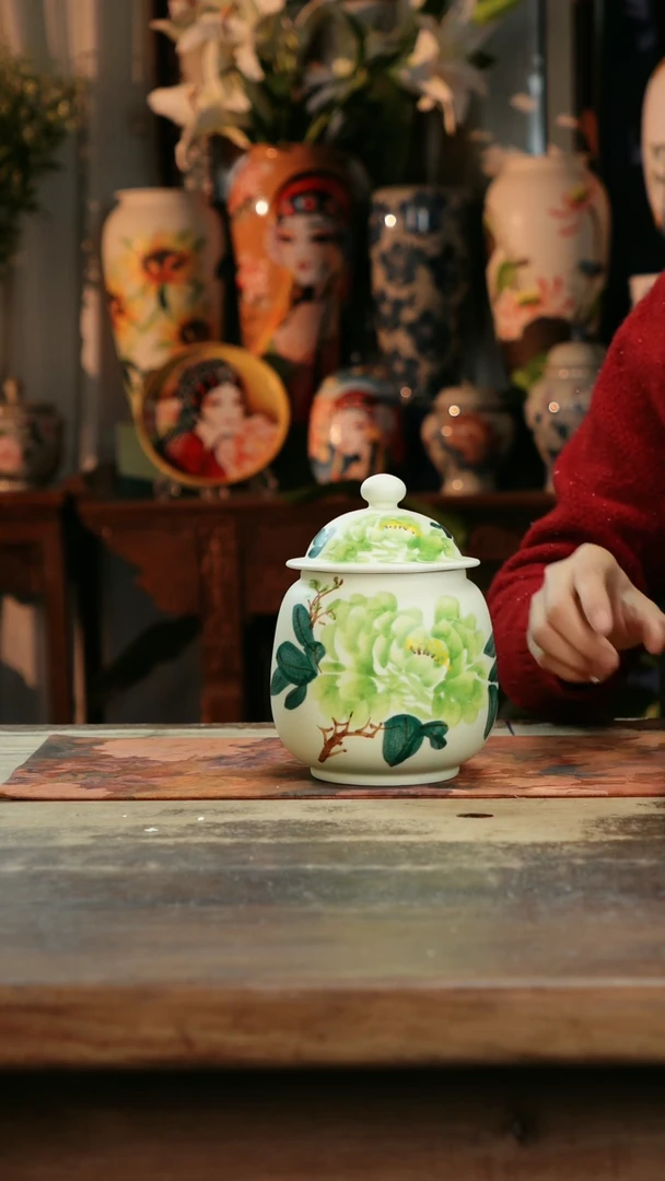 【闪购商品】瓷片景德镇纯手工釉下彩精品餐具