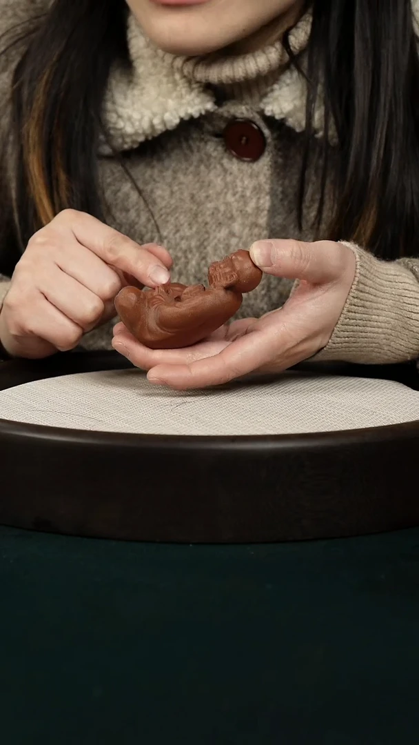 【闪购商品】紫砂茶壶手工达摩香插