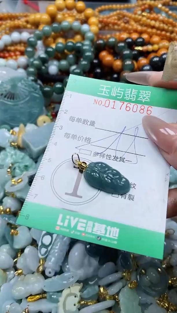 翡翠未镶嵌颈饰闪购0176086多样性发其一