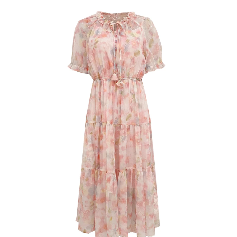 【黄蓉推荐】炫彩霓裳连衣裙BR07138524