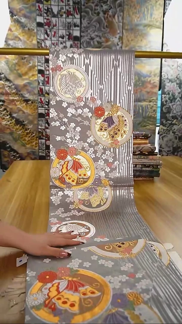 【闪购商品】织绣织锦50蝴蝶全通