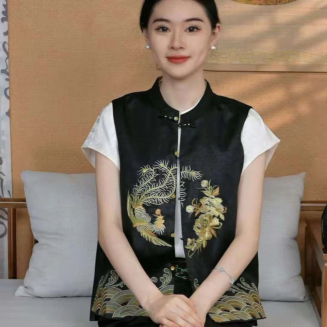 新中式透气百搭马甲（H231）