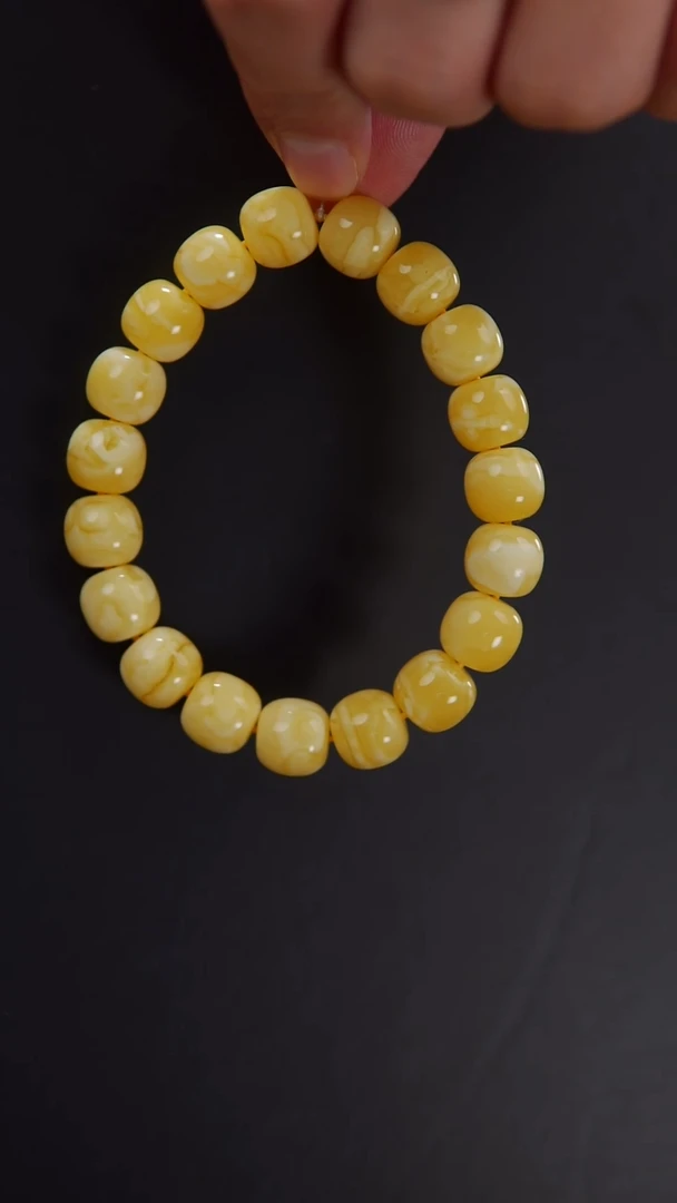 【闪购商品】蜜蜡裸石未镶嵌12焦皮同料19.7