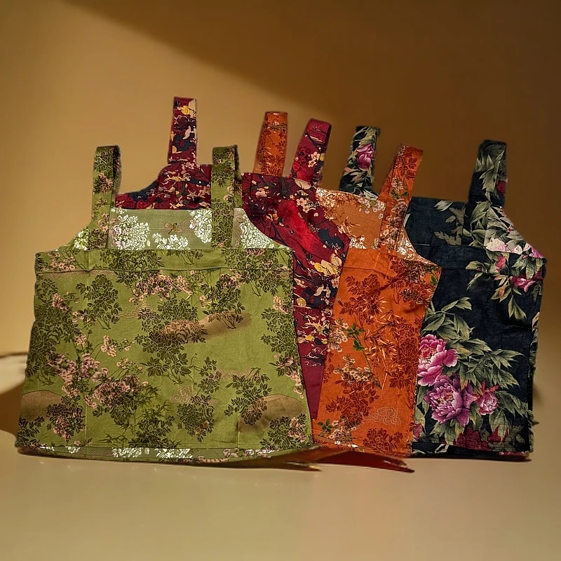 【华容】满花满萝小背心（不退不换）