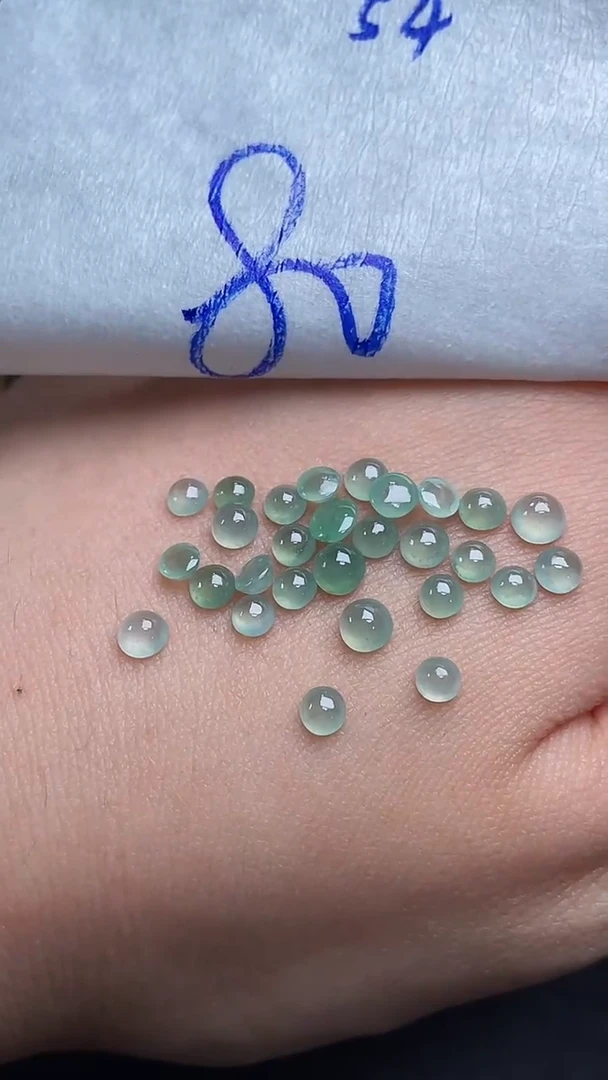 翡翠裸石未镶嵌天然缅甸翡翠A货54