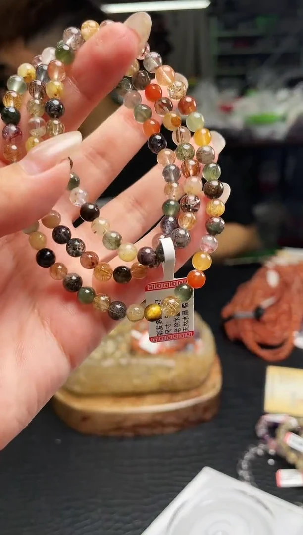 水晶手串未镶嵌手串710