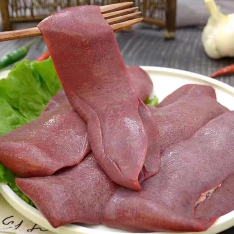 贞香东北散养粮食猪熟食 猪沙肝2000g