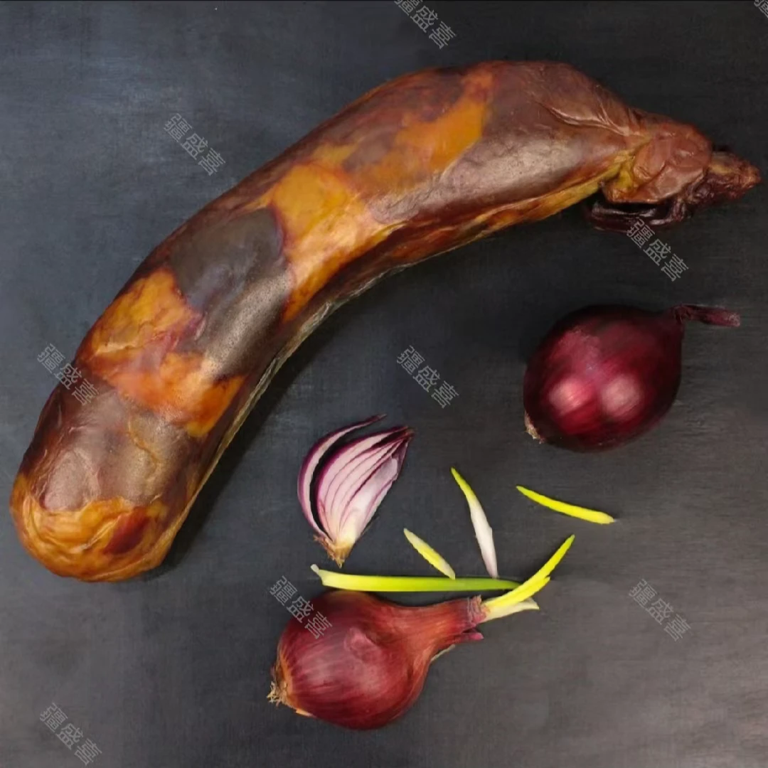 【马卡孜 带骨肋条肠】 新疆伊犁正宗带骨肋条肠熏马肠