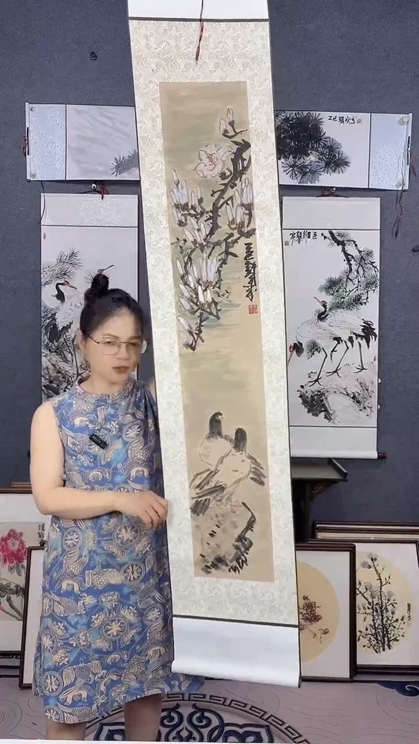 国画175*32吴铁成作品