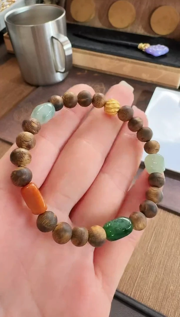 未镶嵌手串翡翠手串