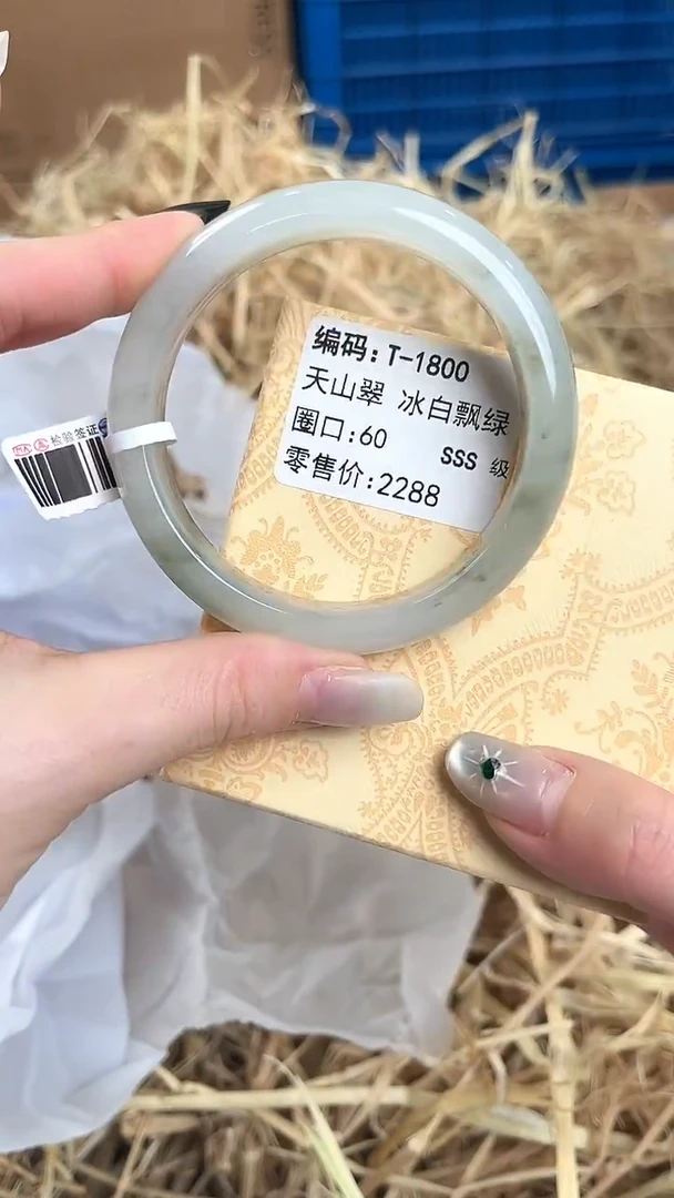 未镶嵌手镯石英质玉T-1800