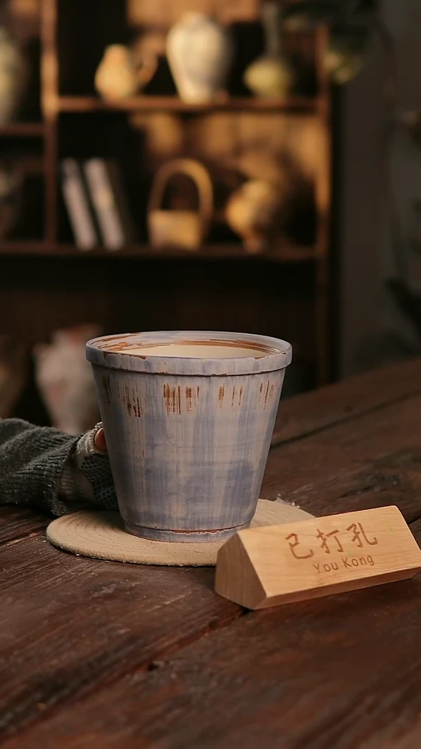 摆件12-421高度16口径17已打孔误差2