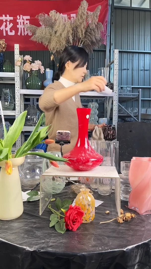 玻璃花瓶摆件013
