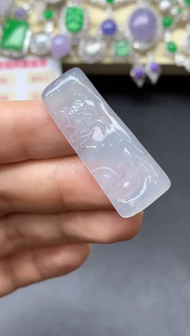 颈饰未镶嵌翡翠16-中国好珍宝