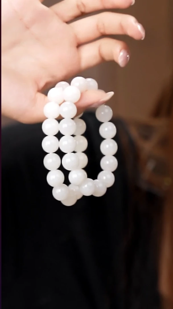 未镶嵌手串和田玉（白玉）工厂抛货 不退不换 多样性发其1