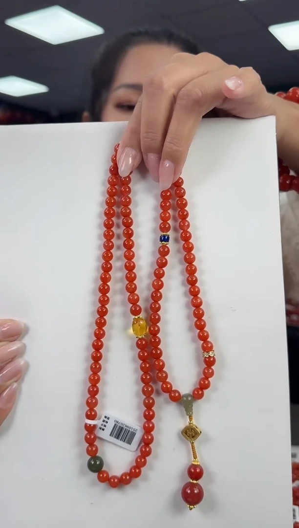 未镶嵌珠串南红玛瑙多样发其一/25109620780