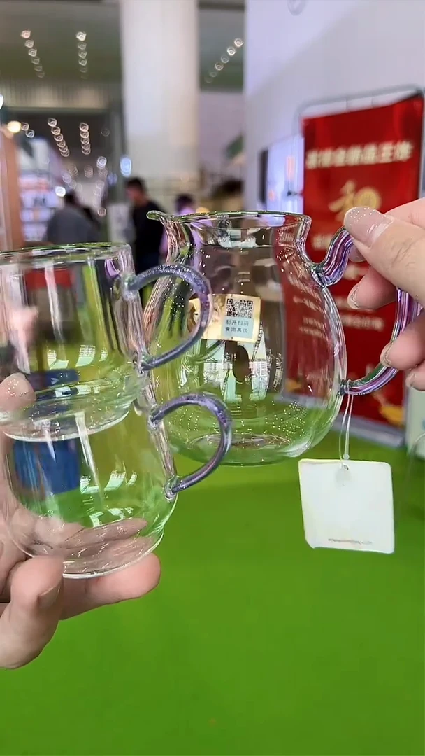 禾器清悦茶海浅紫+暗香疏影水月杯2入浅紫