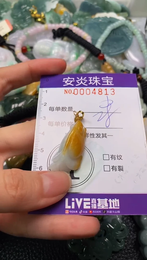 颈饰未镶嵌翡翠闪购0004813