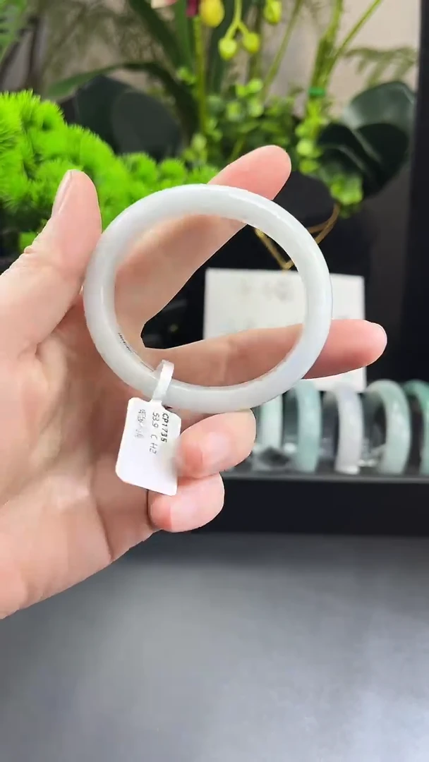 【闪购商品】翡翠手镯未镶嵌54贵妃