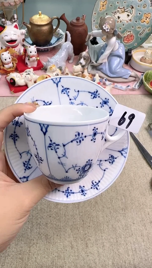 瓷片微瑕泡泡家的瓷器真好看