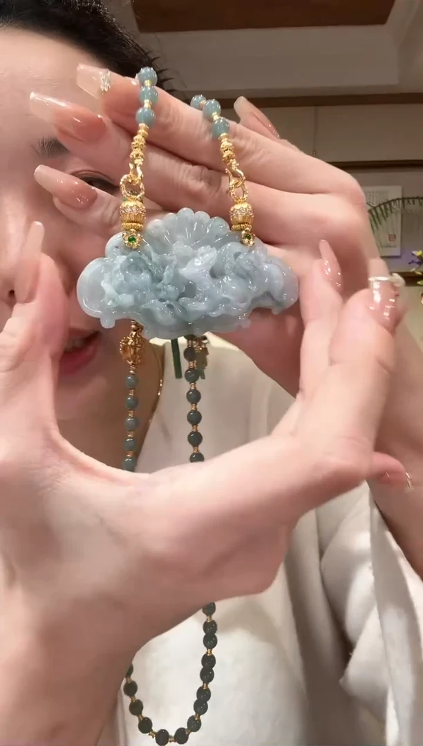 【闪购商品】翡翠颈饰未镶嵌国风