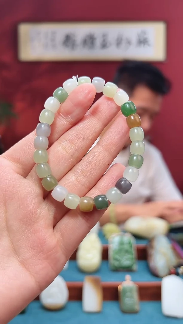和田玉未镶嵌吊坠(不含链)C****弋1