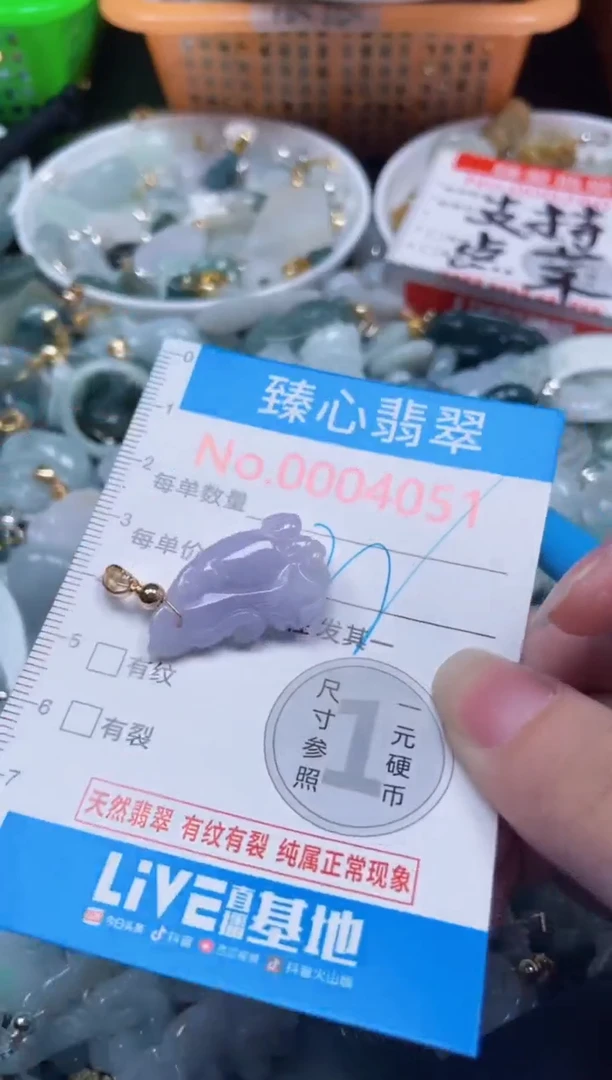 颈饰未镶嵌翡翠4051