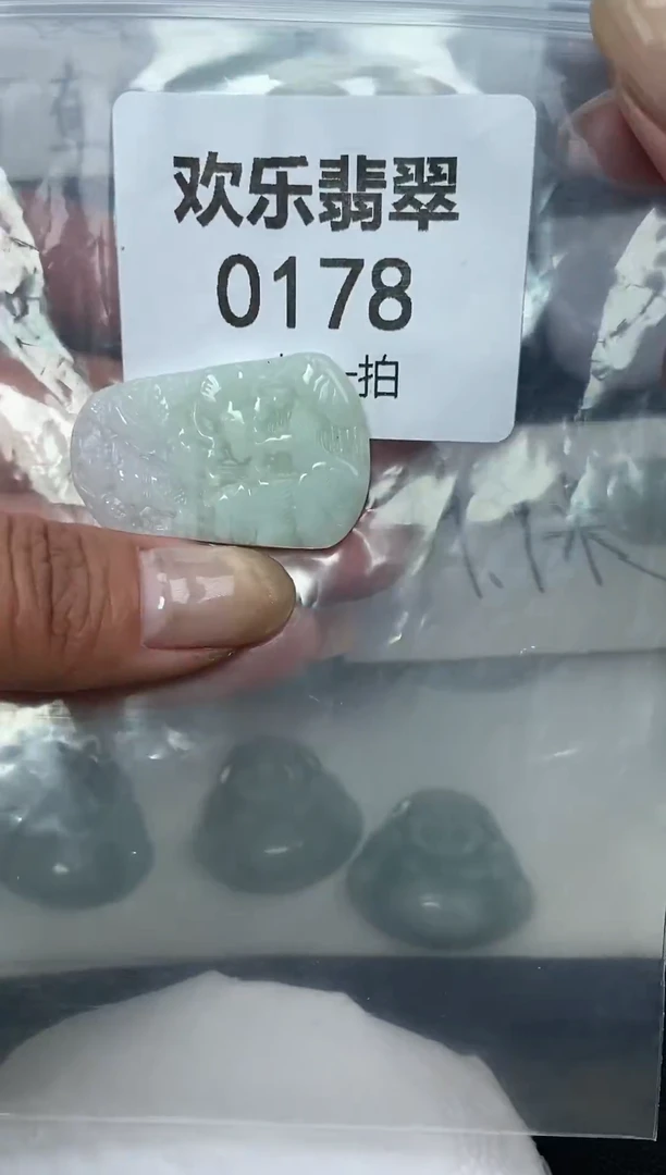 颈饰未镶嵌翡翠缅甸天然翡翠0178