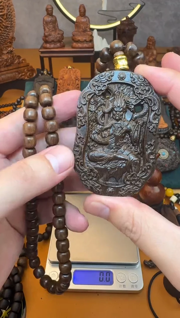 贡木吊坠《巴布亚贡木》5/7镂空不动明王