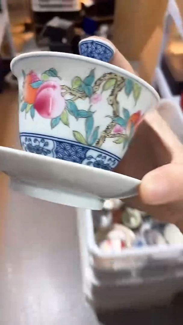 瓷片陶瓷茶器孤品17
