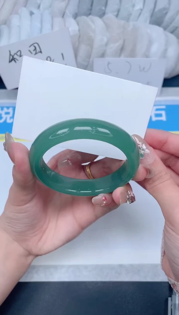 石英质玉手镯未镶嵌A165-54.5