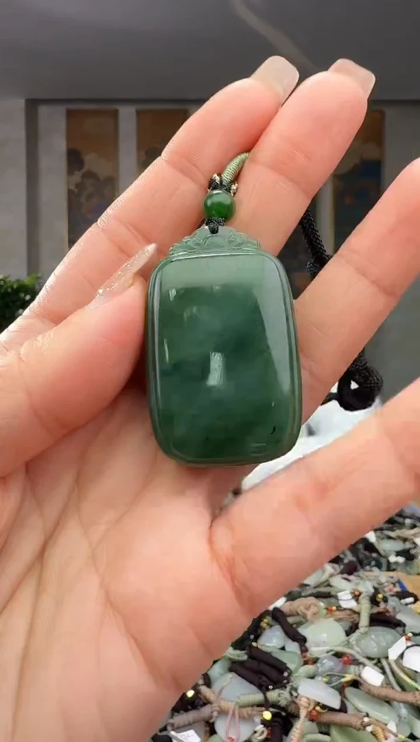 颈饰未镶嵌和田玉拍一发一多样性发货