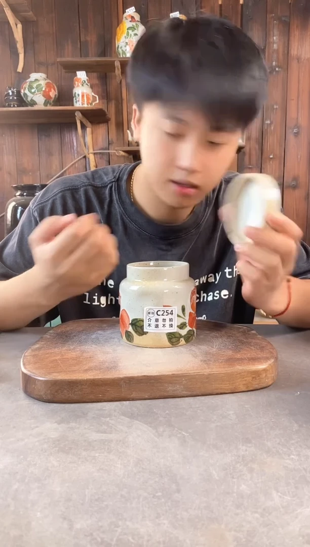 碗254瑕，手工手绘，超值陶瓷
