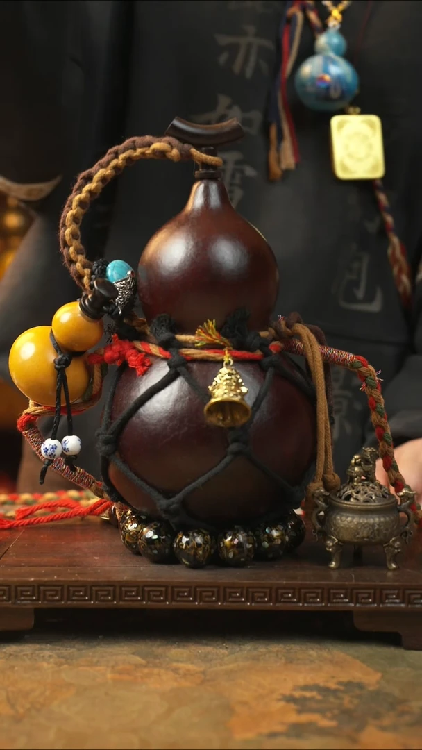 645大漆一物一拍记葫堂出品【不带手串】