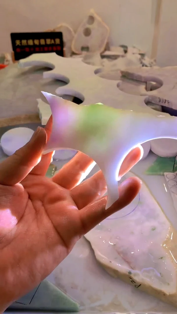 翡翠未镶嵌颈饰缅甸A货翡翠849