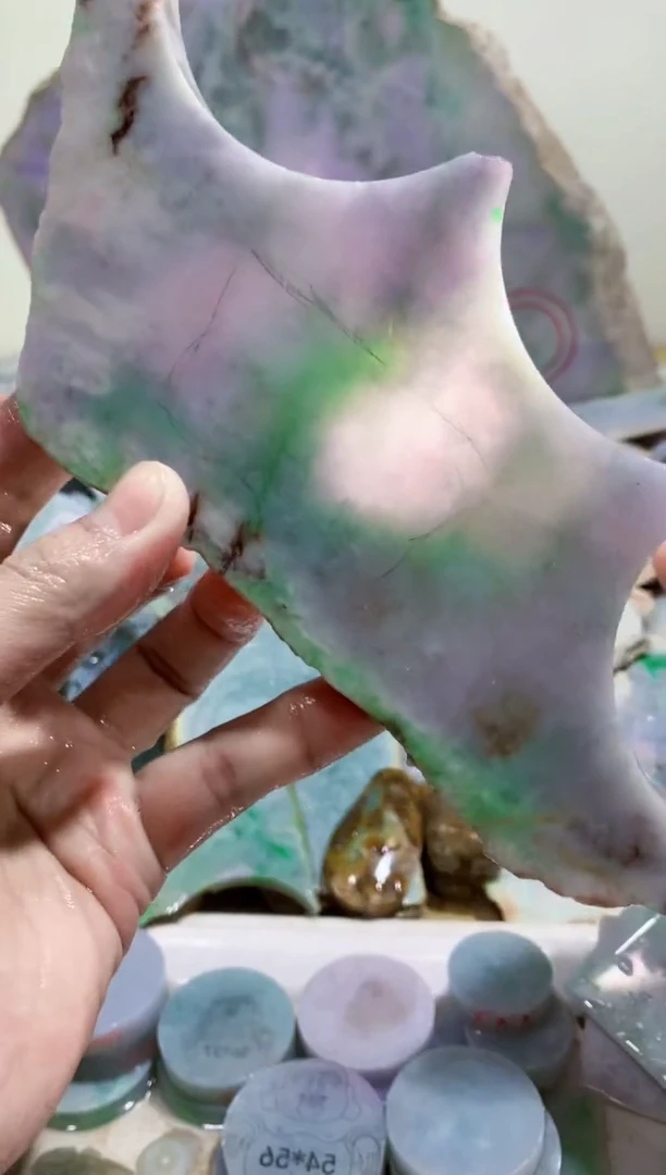 裸石翡翠0蒙0翡翠珠宝548