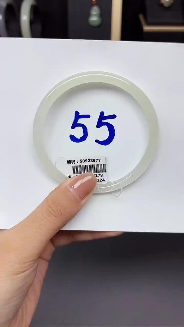 未镶嵌手镯和田玉8677