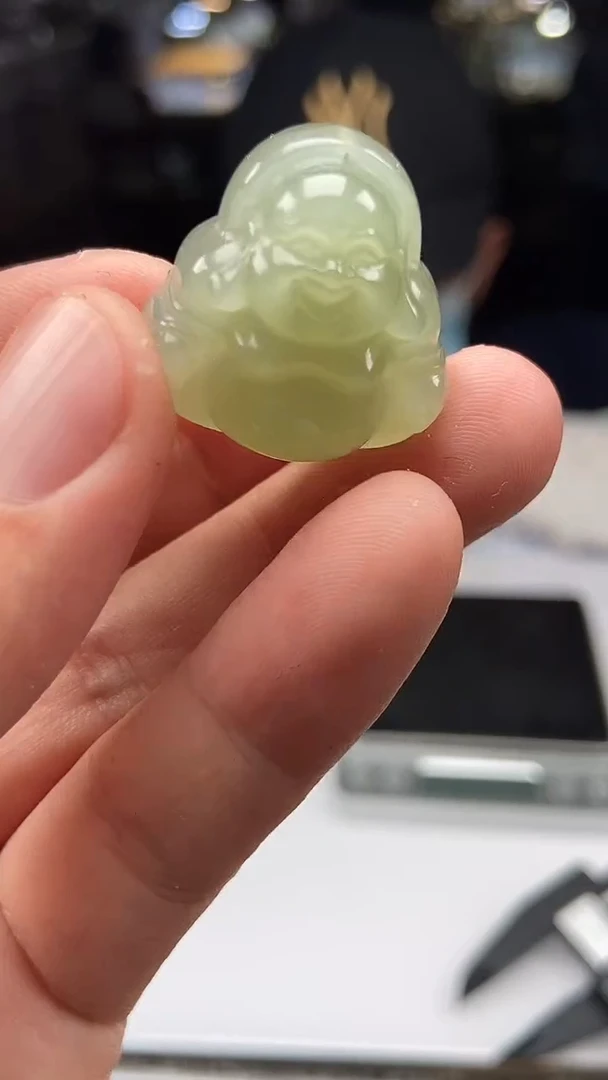 和田玉未镶嵌颈饰天然和田玉拍一发一