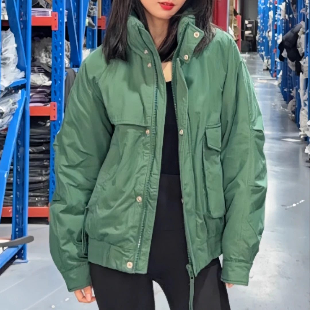 88382保暖立领短款简欧情侣款惊喜服秋冬休闲运动