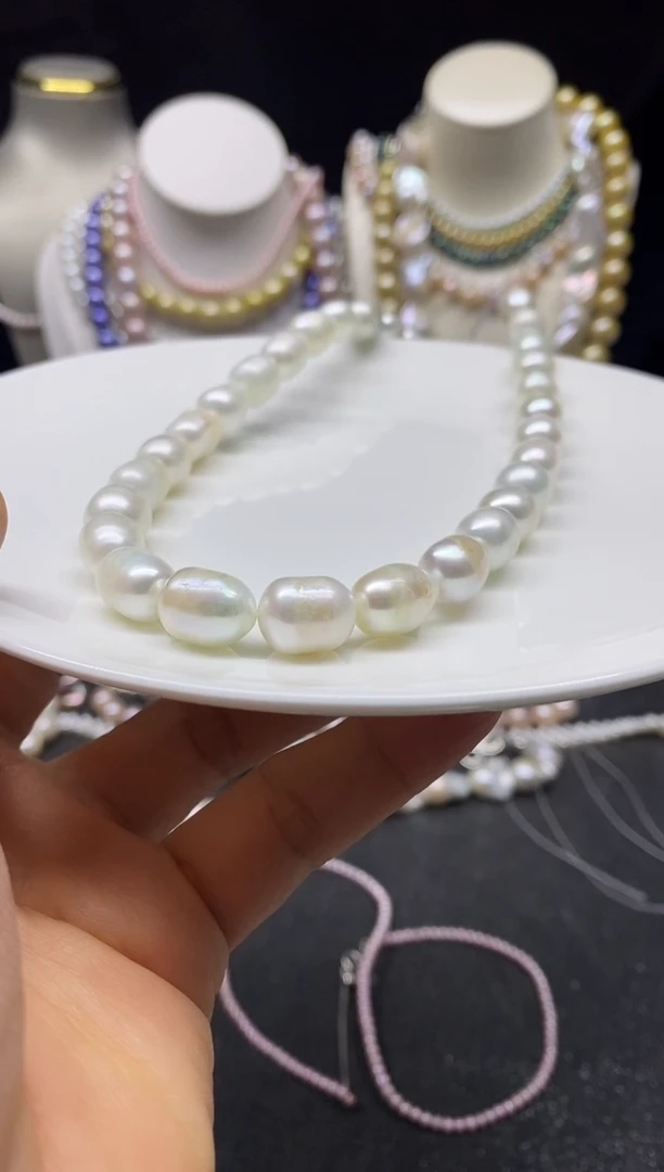 颈饰未镶嵌淡水珍珠多人