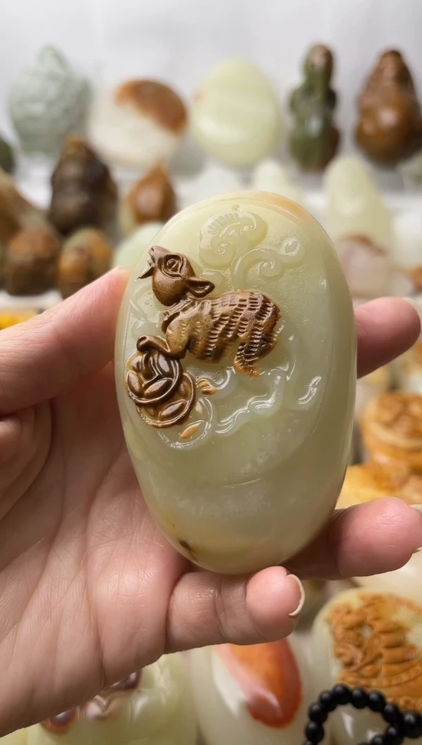 石材古青石棉纹正常不退换鼠