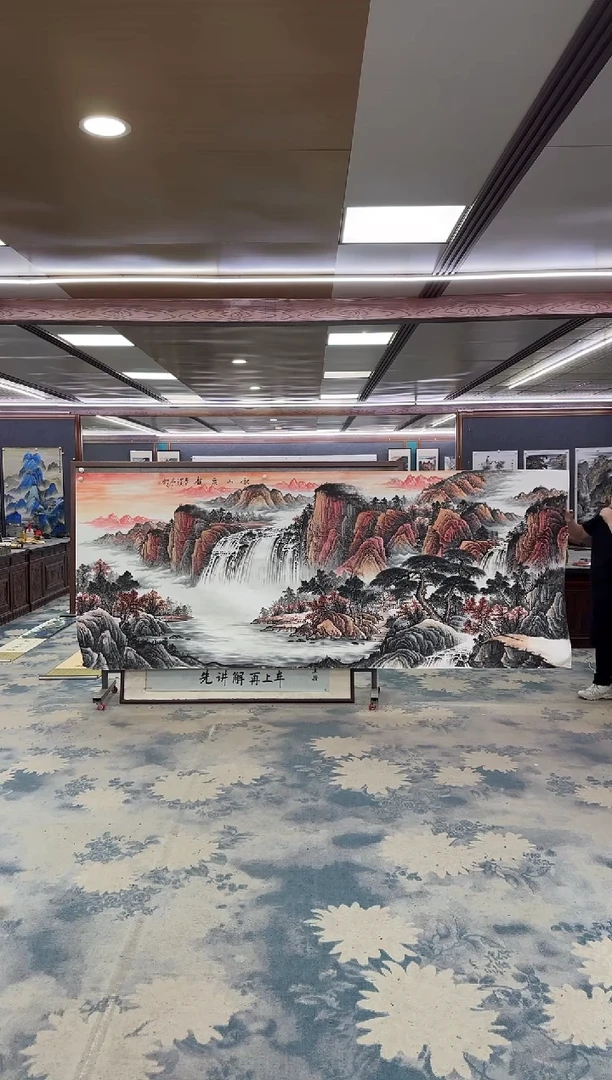 国画W-邵明义-大丈二-山水国画