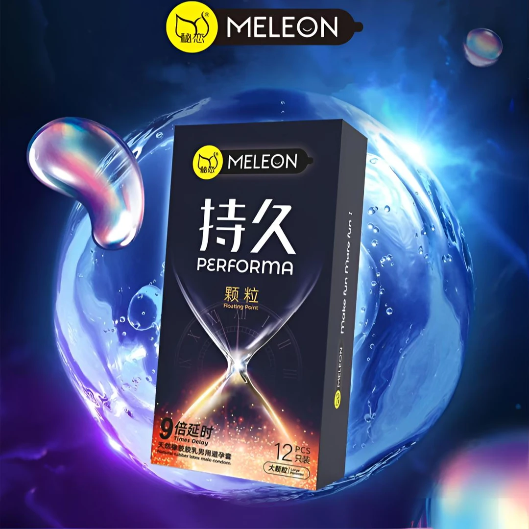 秘恋9倍延时超薄润滑大颗粒安全套持久爽滑快感天然橡胶胶乳男用避孕套