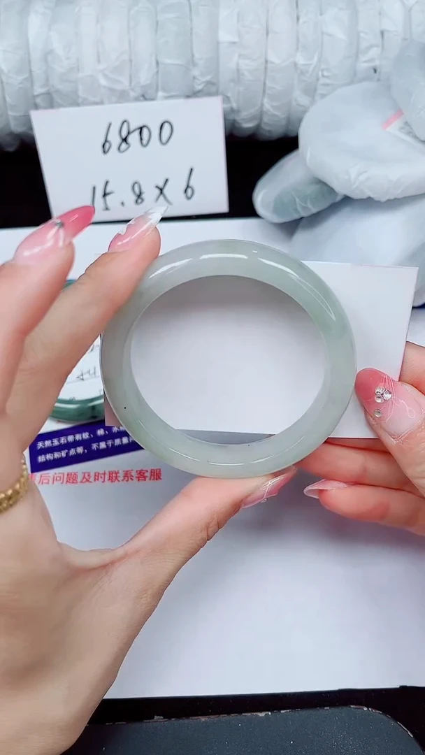 未镶嵌手镯石英质玉419-55/56