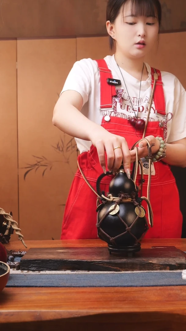 1651号精品大漆葫芦防腐防渗装水茶酒