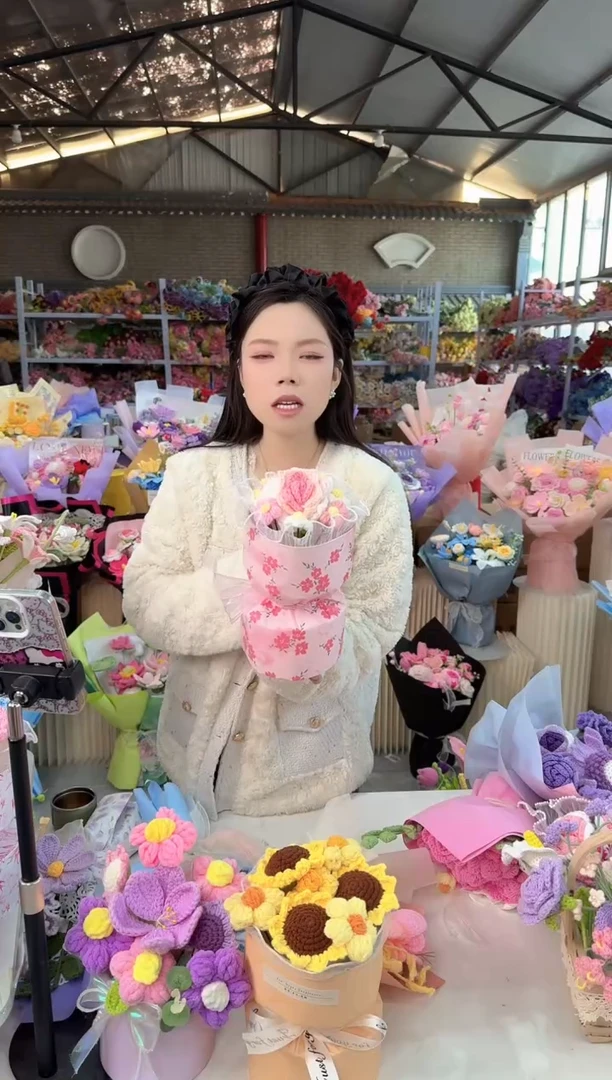 非遗手工花束，孤品清仓！！