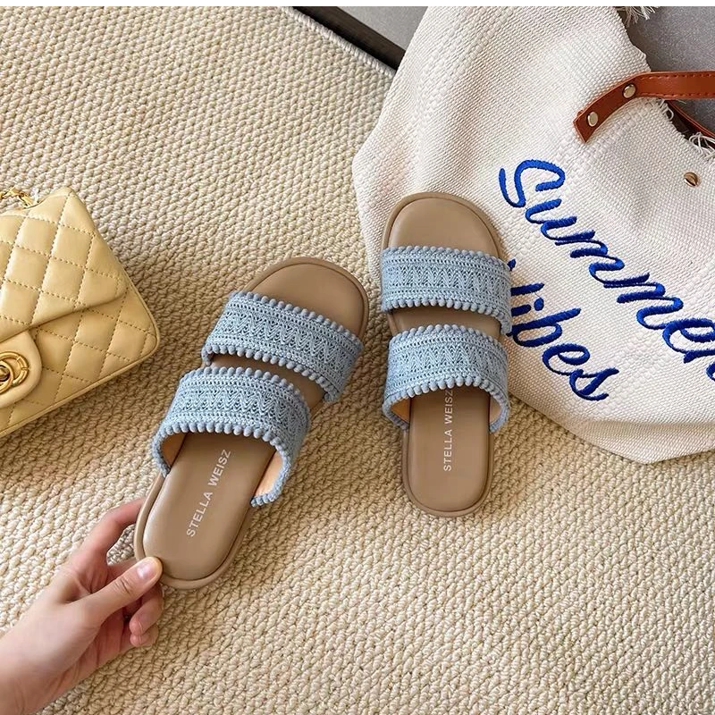 68021高端专享宝妈夏款凉鞋蓝色（凡凡）