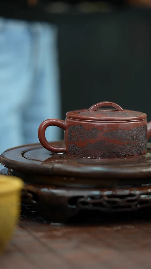 茶壶紫砂宜兴岁颐传砂原矿全手0