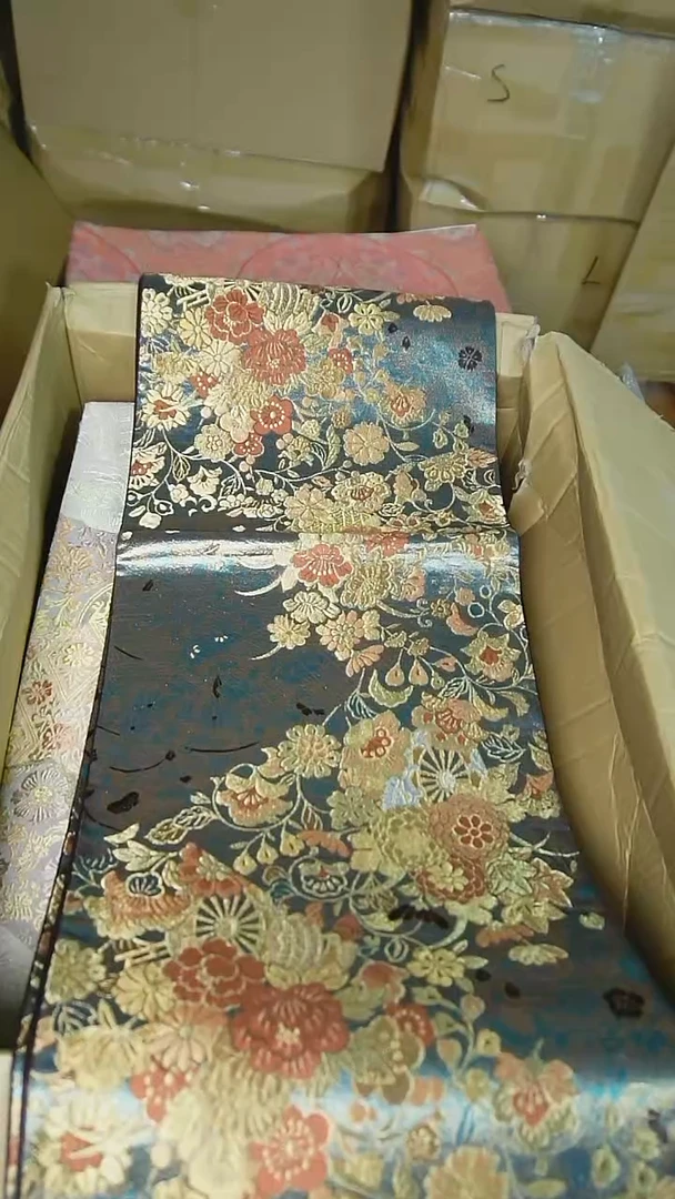 织绣156织金花卉特价